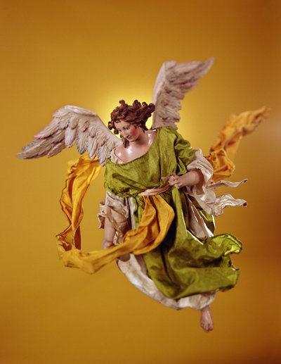 Angel, from the Christmas Creche and Tree by Neapolitan School